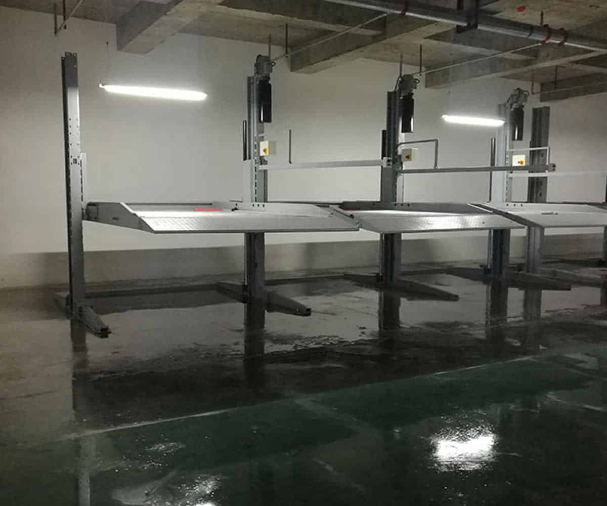 兩層升降平移機械停車設備二手