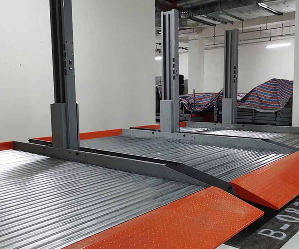 二層升降橫移停車設備收購