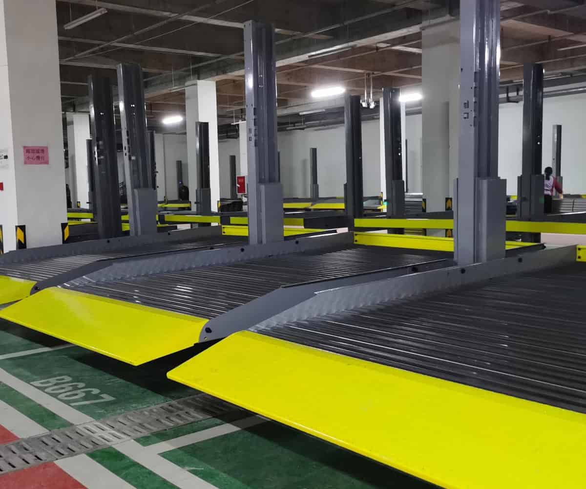 鎮沅縣地下室簡易升降停車設備回收