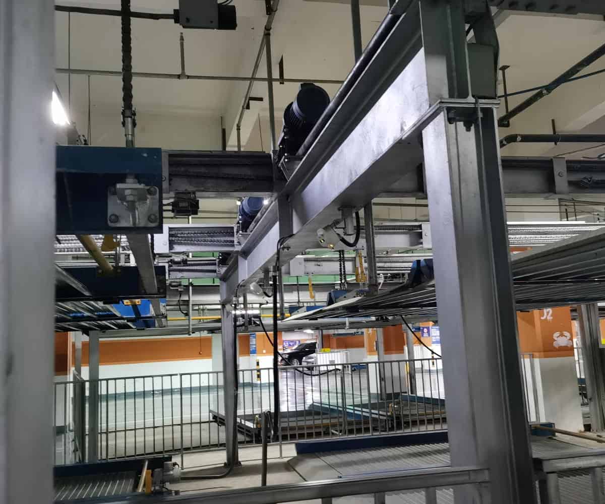 普洱市2層簡易升降類機械停車設備過驗收