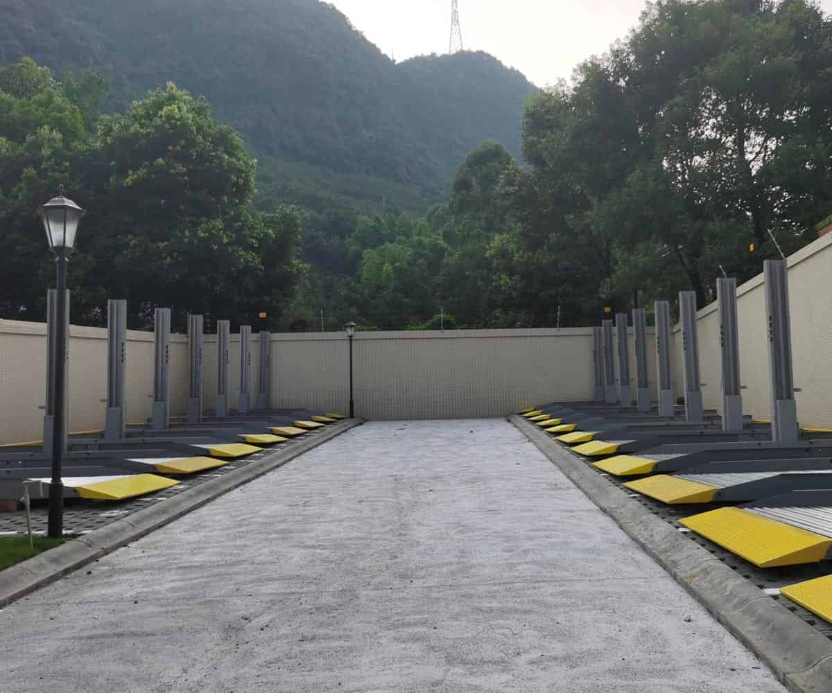 硯山縣俯仰機械式立體停車設備改造