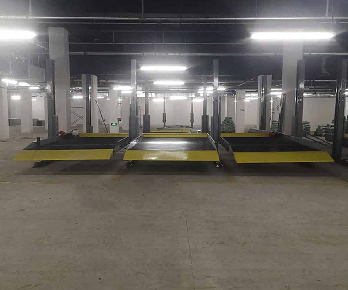 三層升降機械停車設備出租