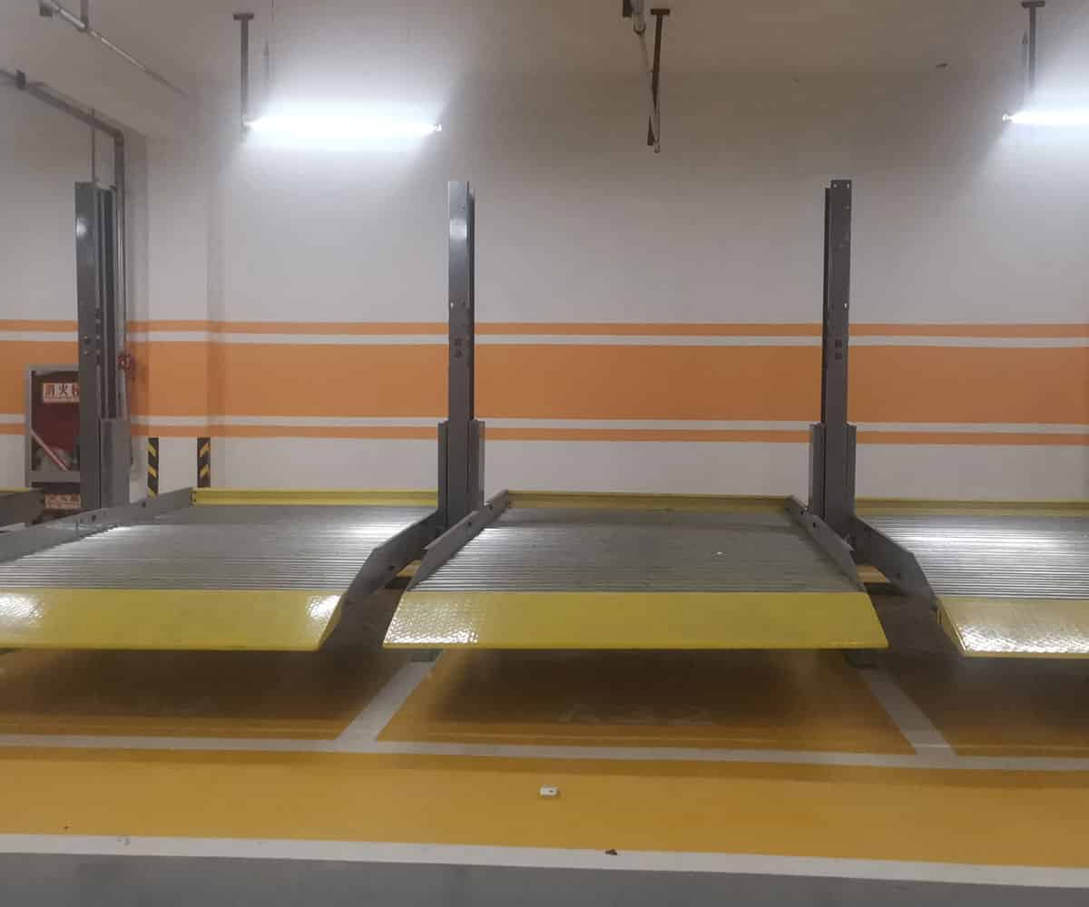 隆陽區二層簡易式機械車庫過驗收