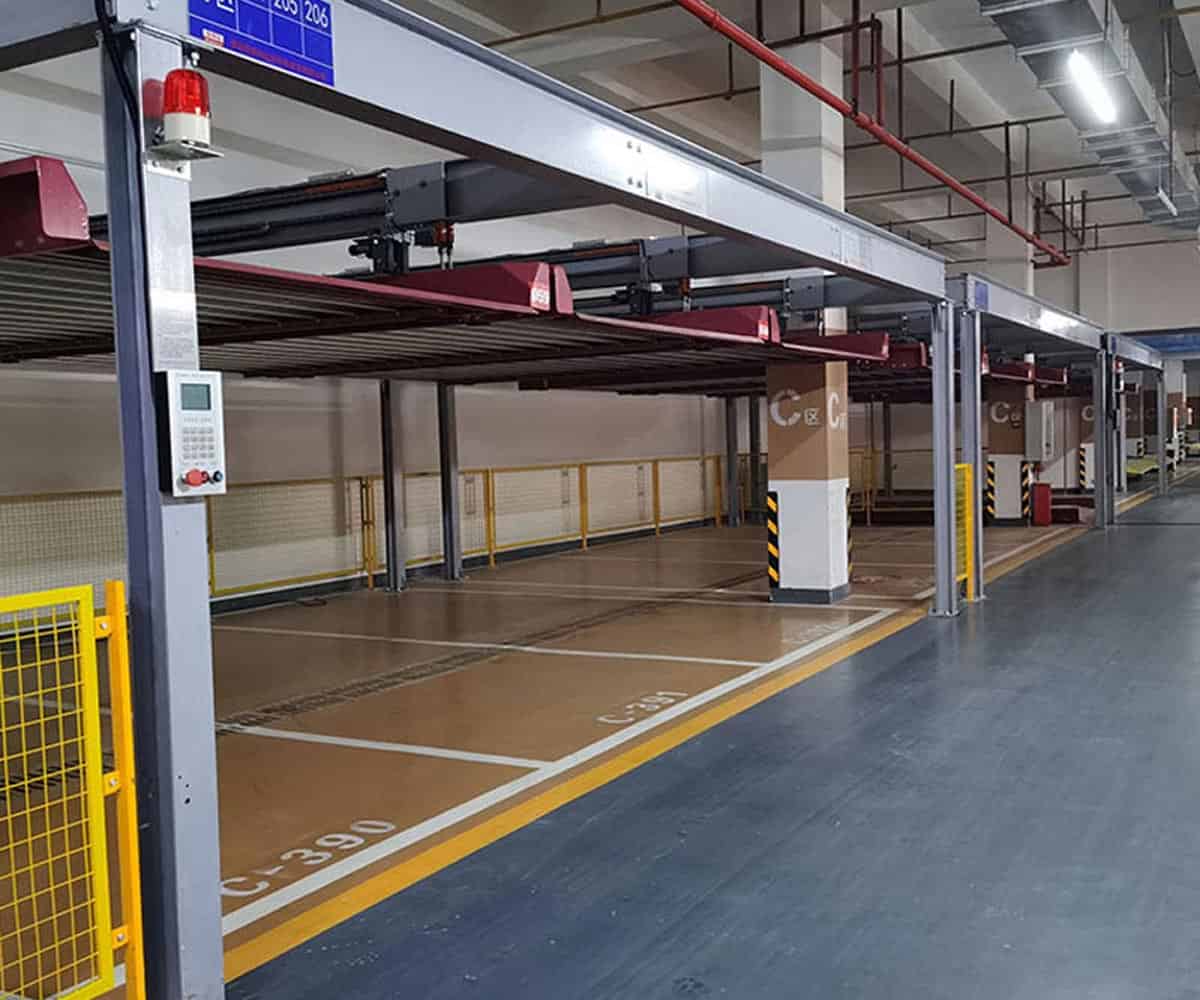 廣南縣兩層簡易類機械車庫出租