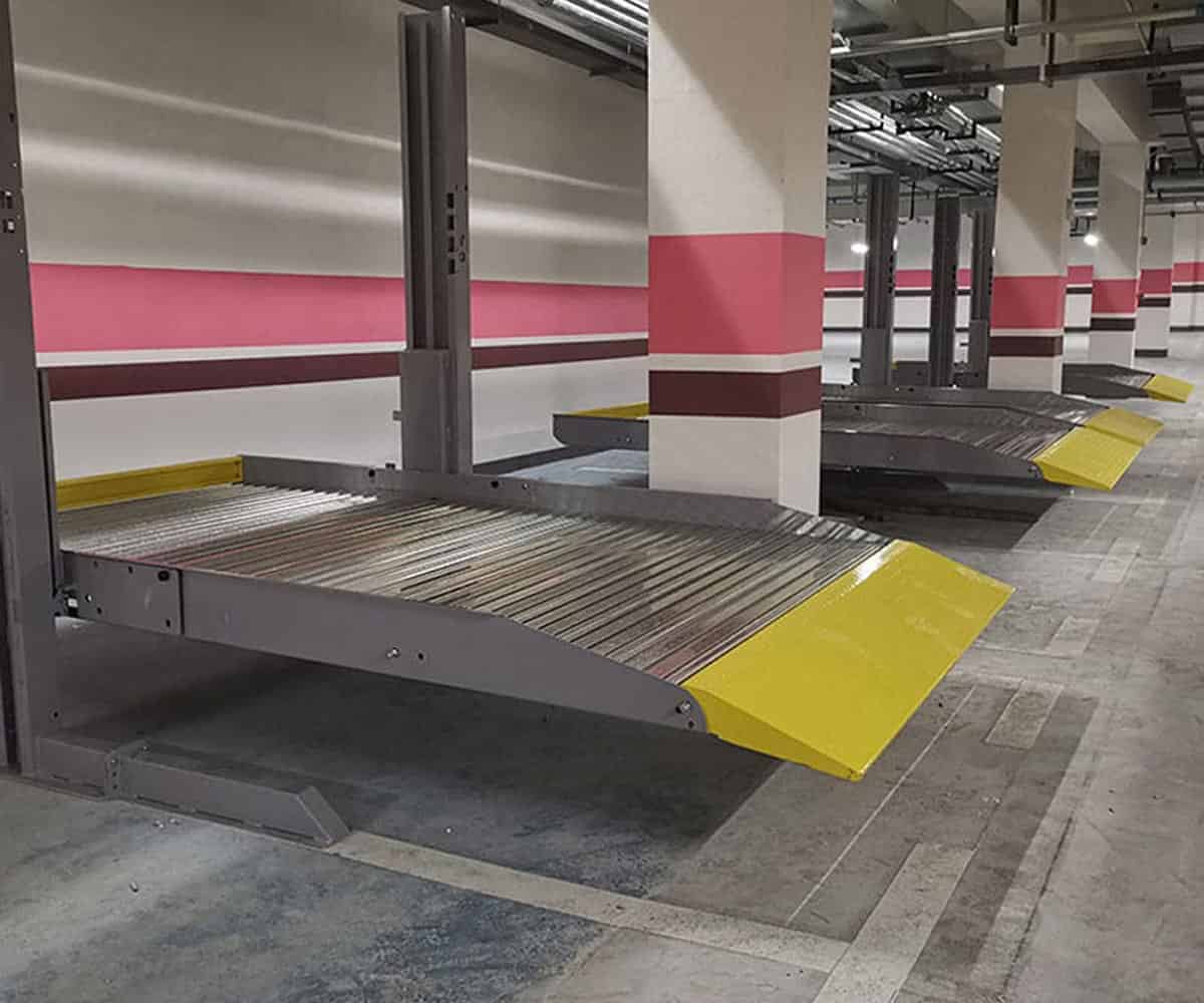 云南省兩層PSH型立體車庫拆除