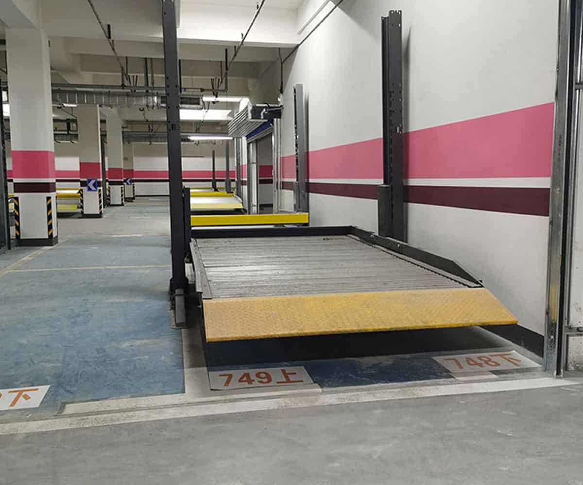 梁河縣2層簡易升降機械車位維保