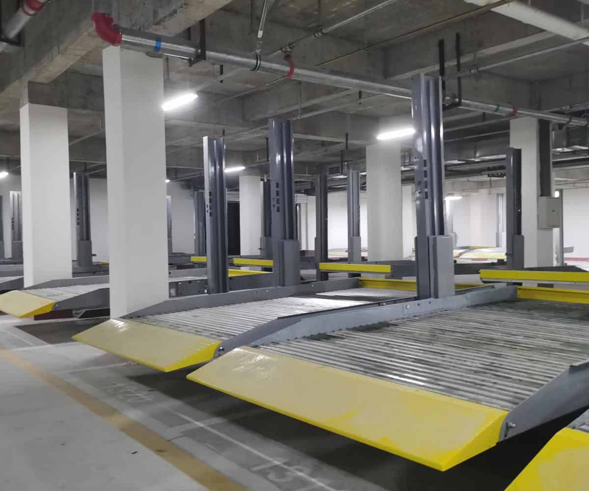 2層簡易類機械式停車設備價格