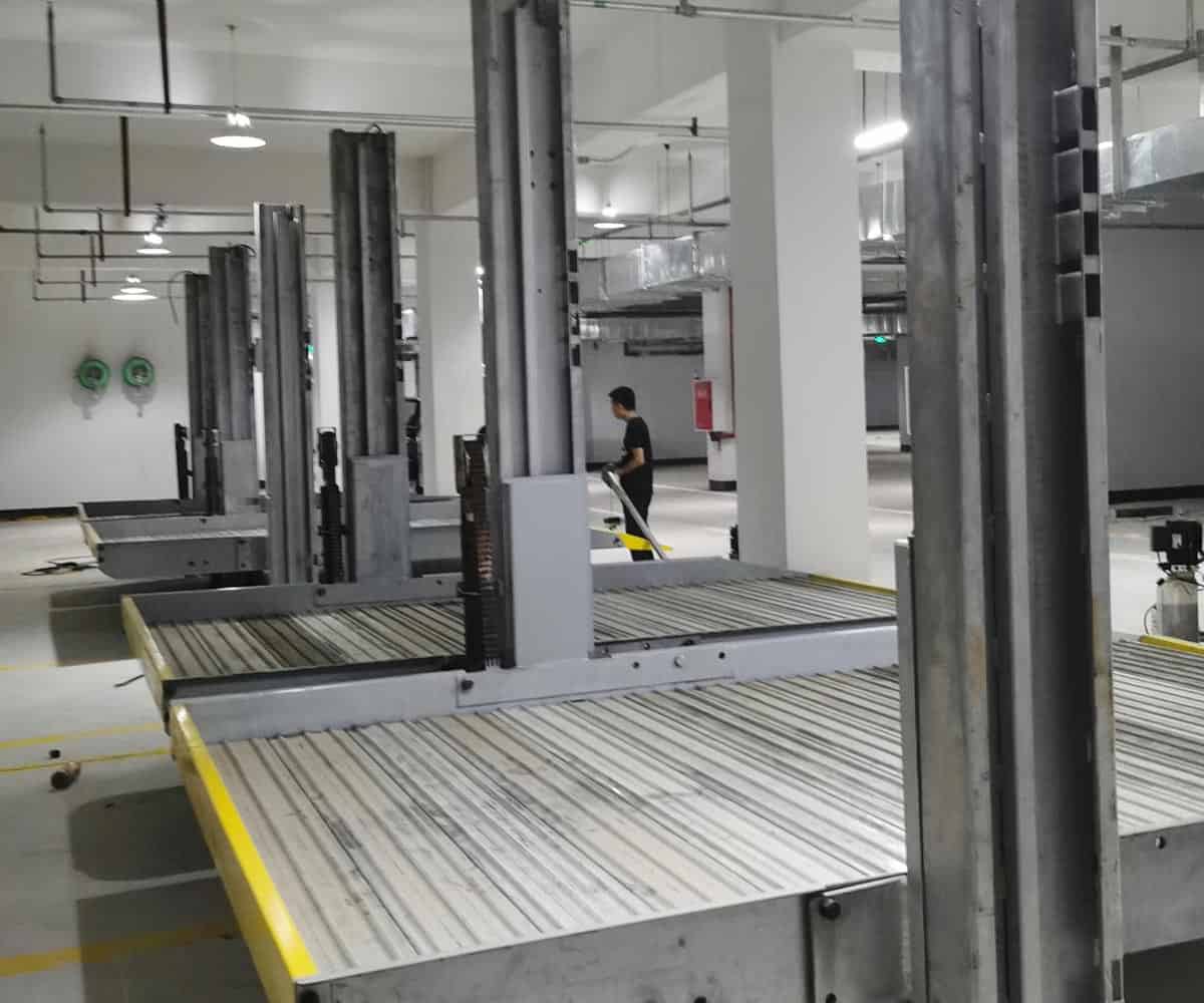 廣南縣二層簡易式停車立體車庫改造