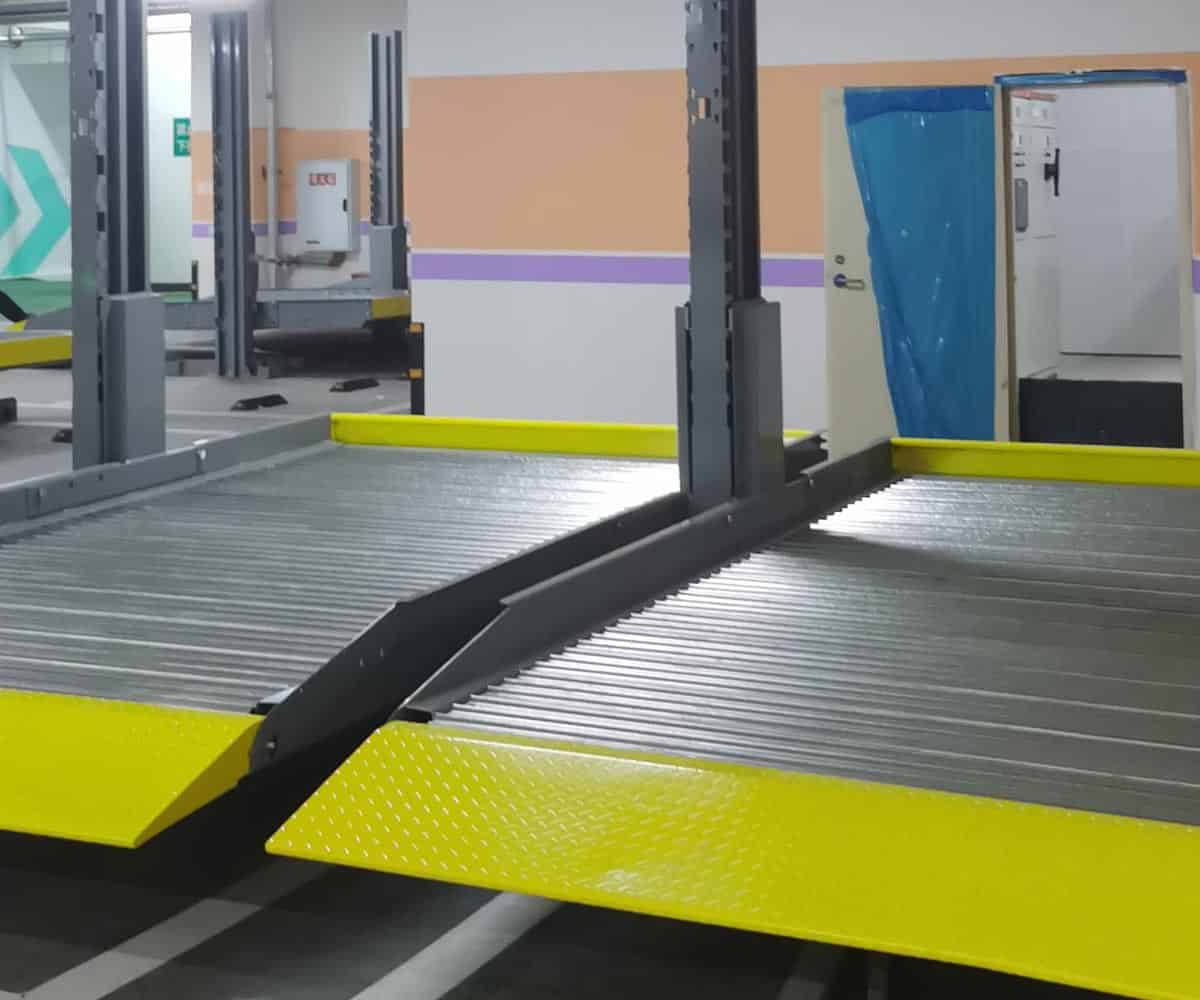 巫溪縣雙柱簡易類機械停車庫改造