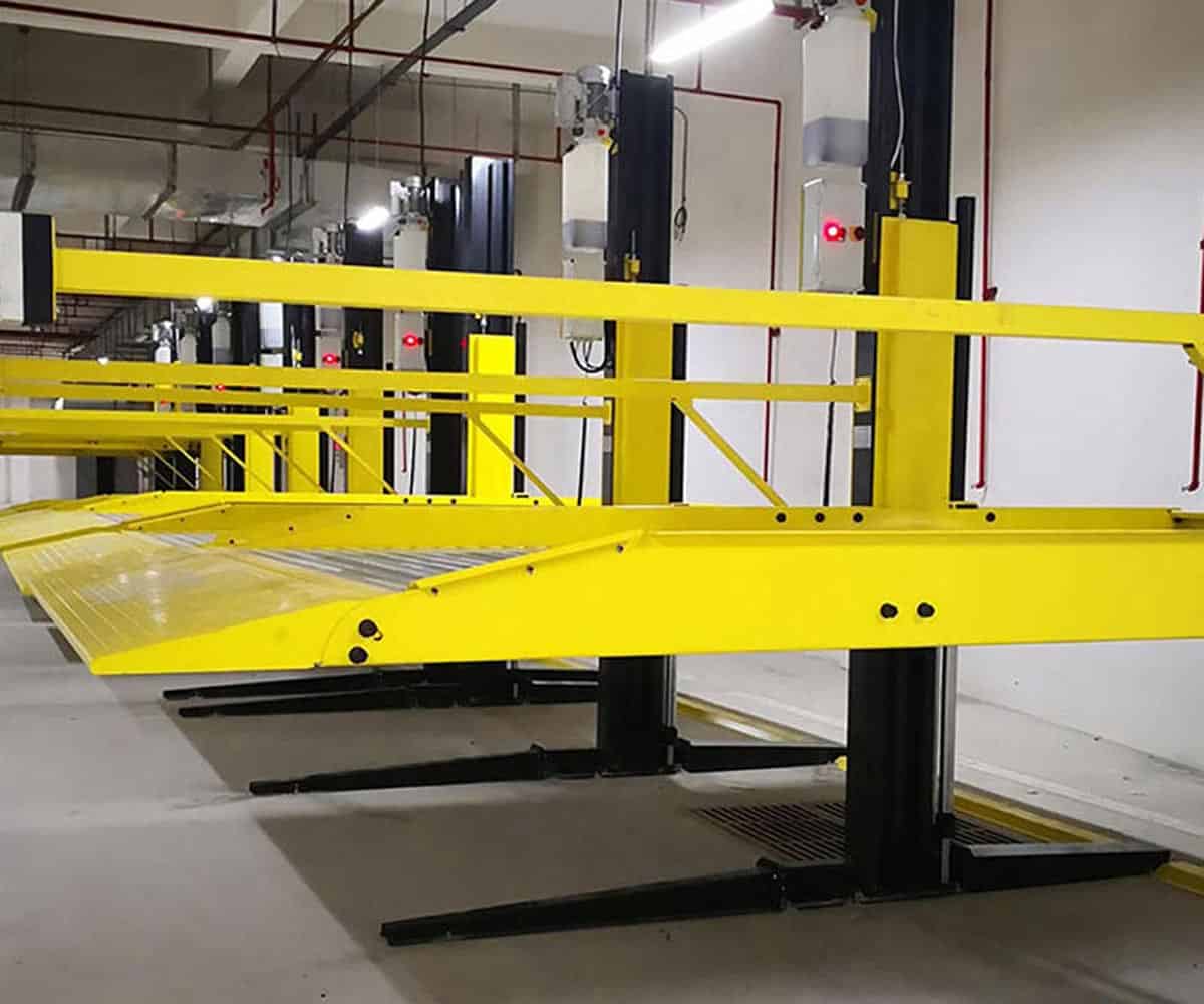 富民縣家用簡易升降類立體停車設備過驗收