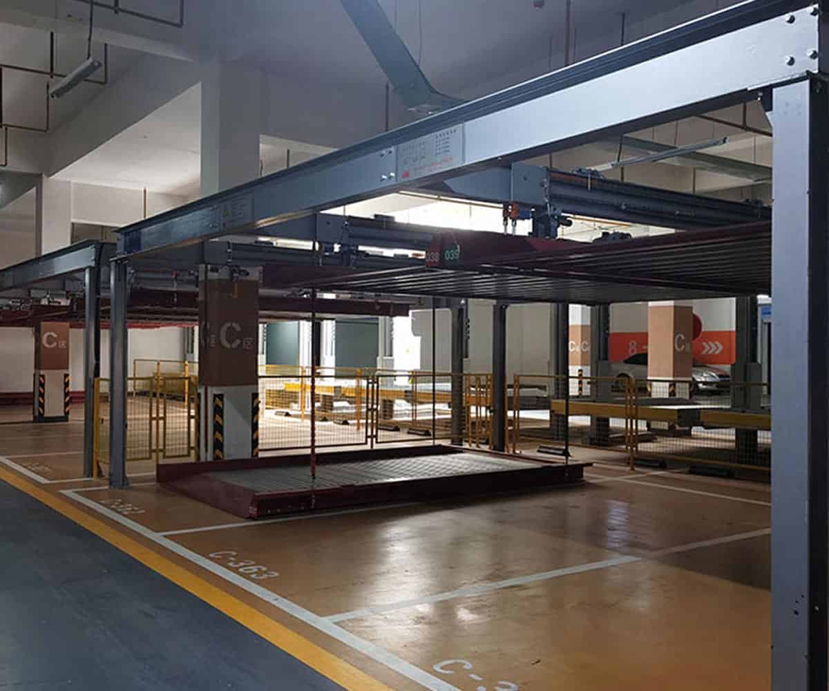 巫溪縣2層簡易升降類立體停車場拆除