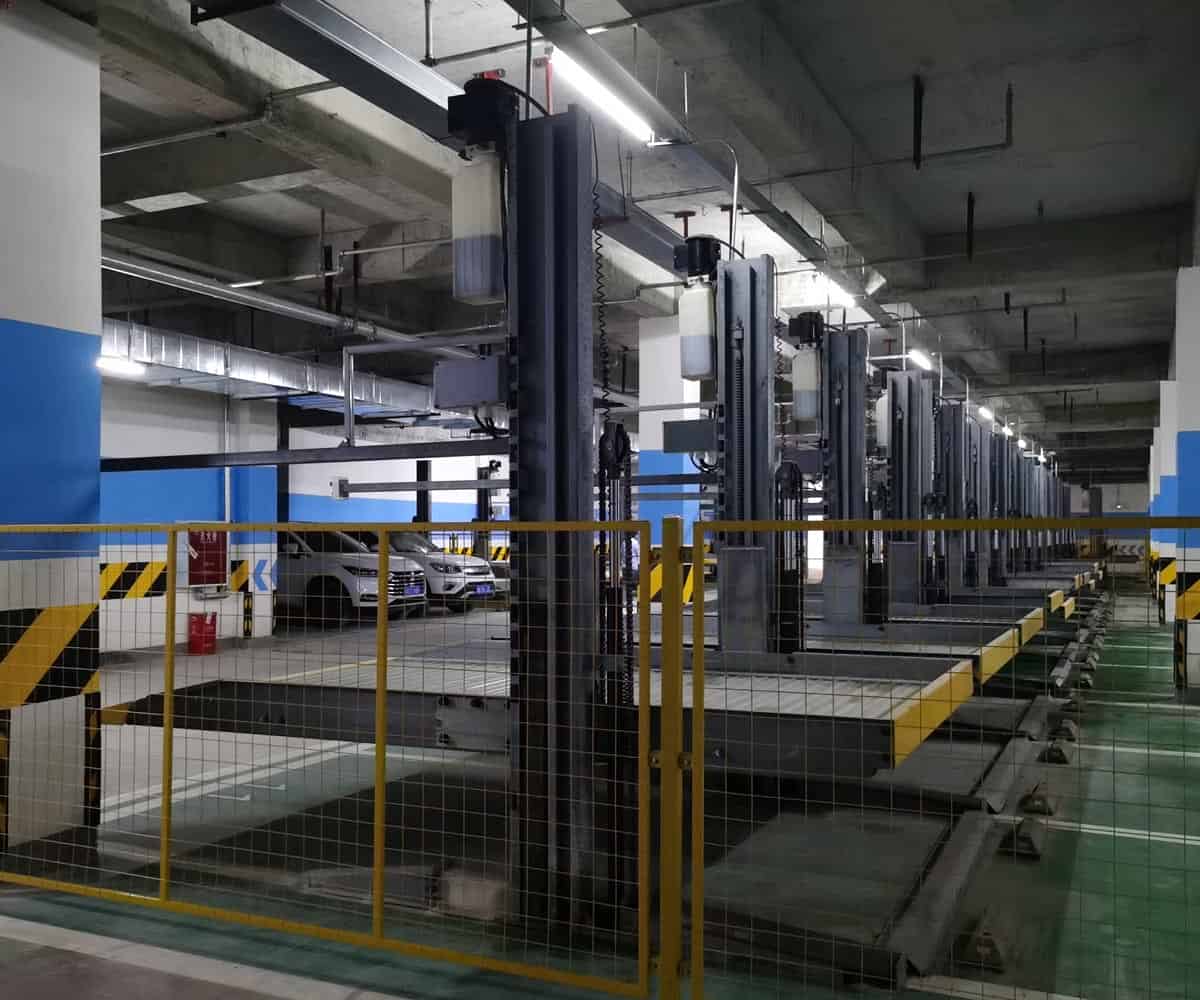 銅梁區雙層立體車庫停車設備