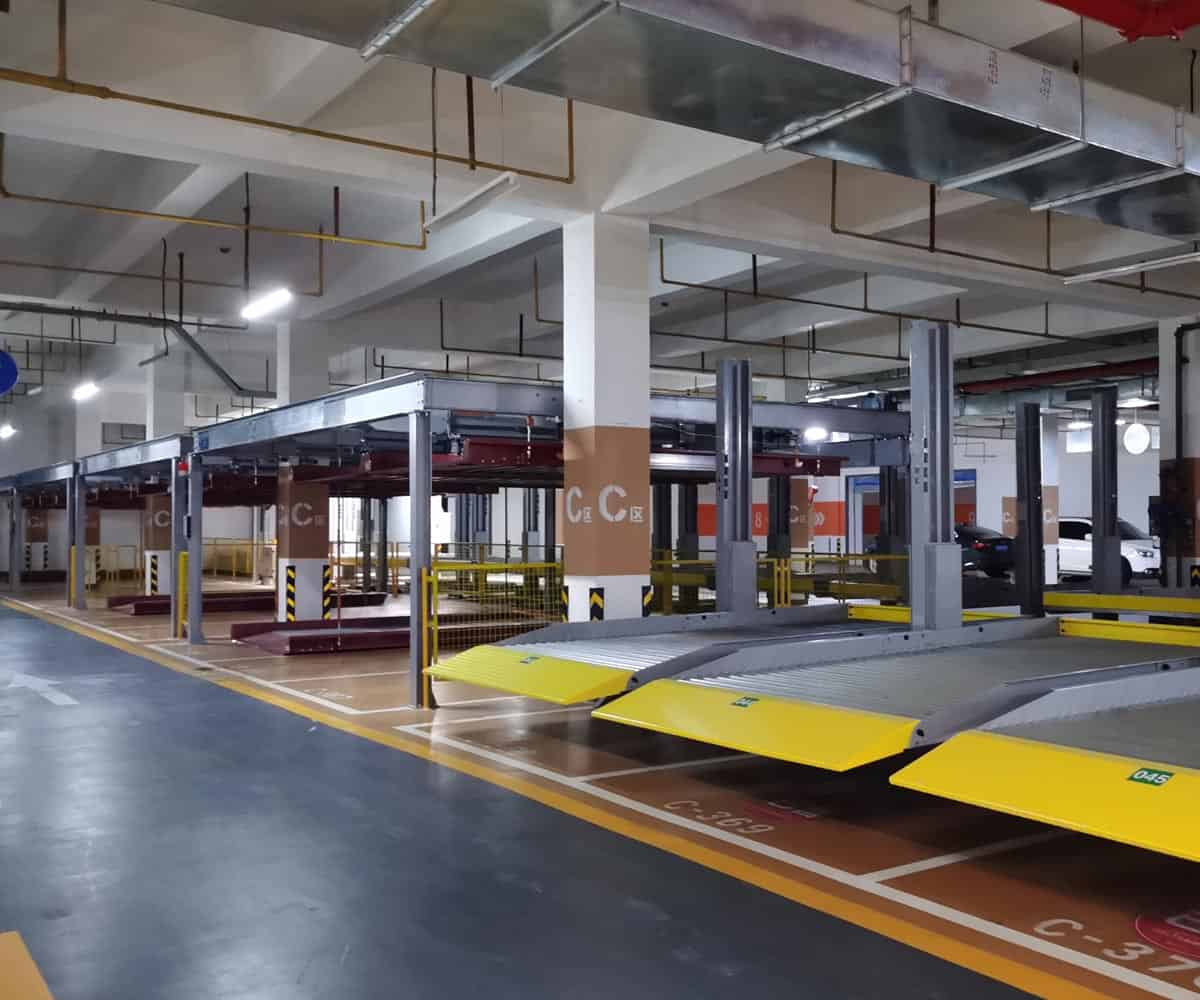 賓川縣2層升降式停車立體車庫