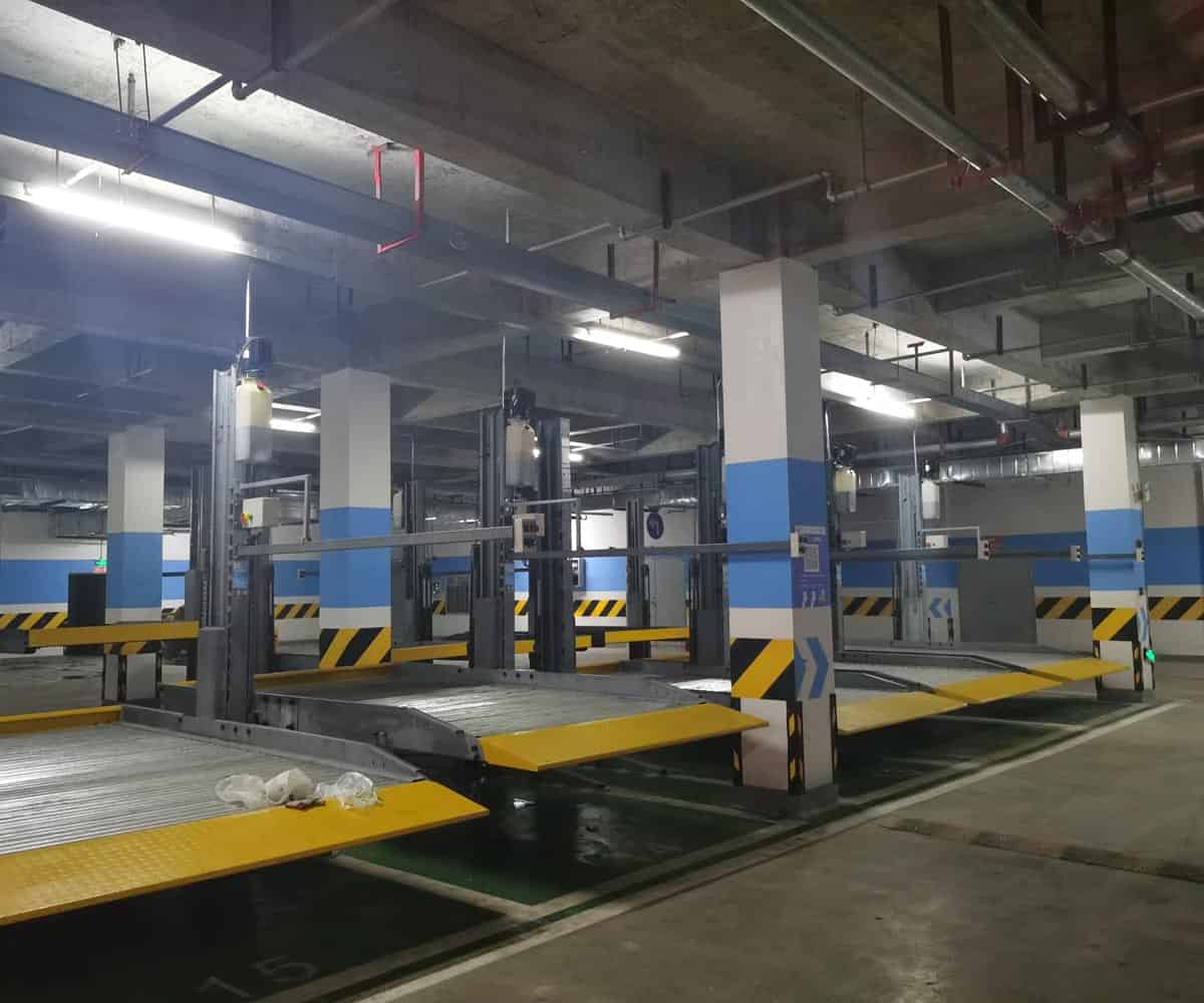 四柱機械式停車設備