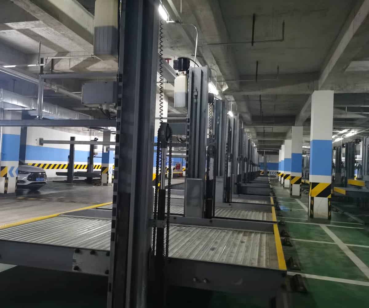 城口縣兩柱簡易升降類立體停車