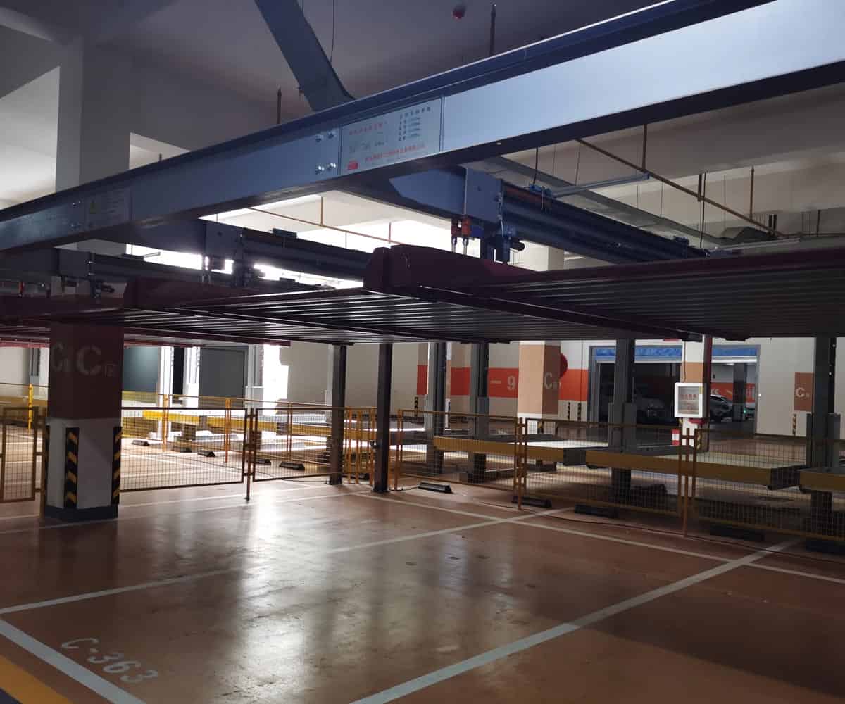 云龍縣兩柱簡易升降類機械式停車位