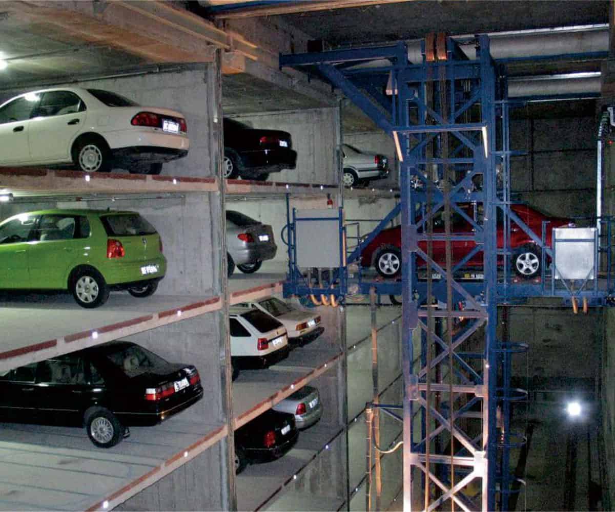 智能巷道堆垛停車設備