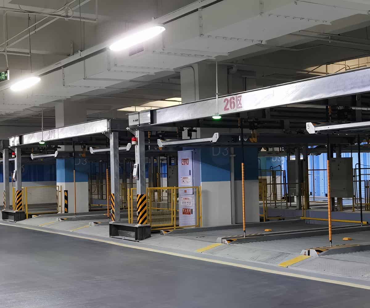 昌寧縣立體車庫租賃2層立體停車設備調試全流程